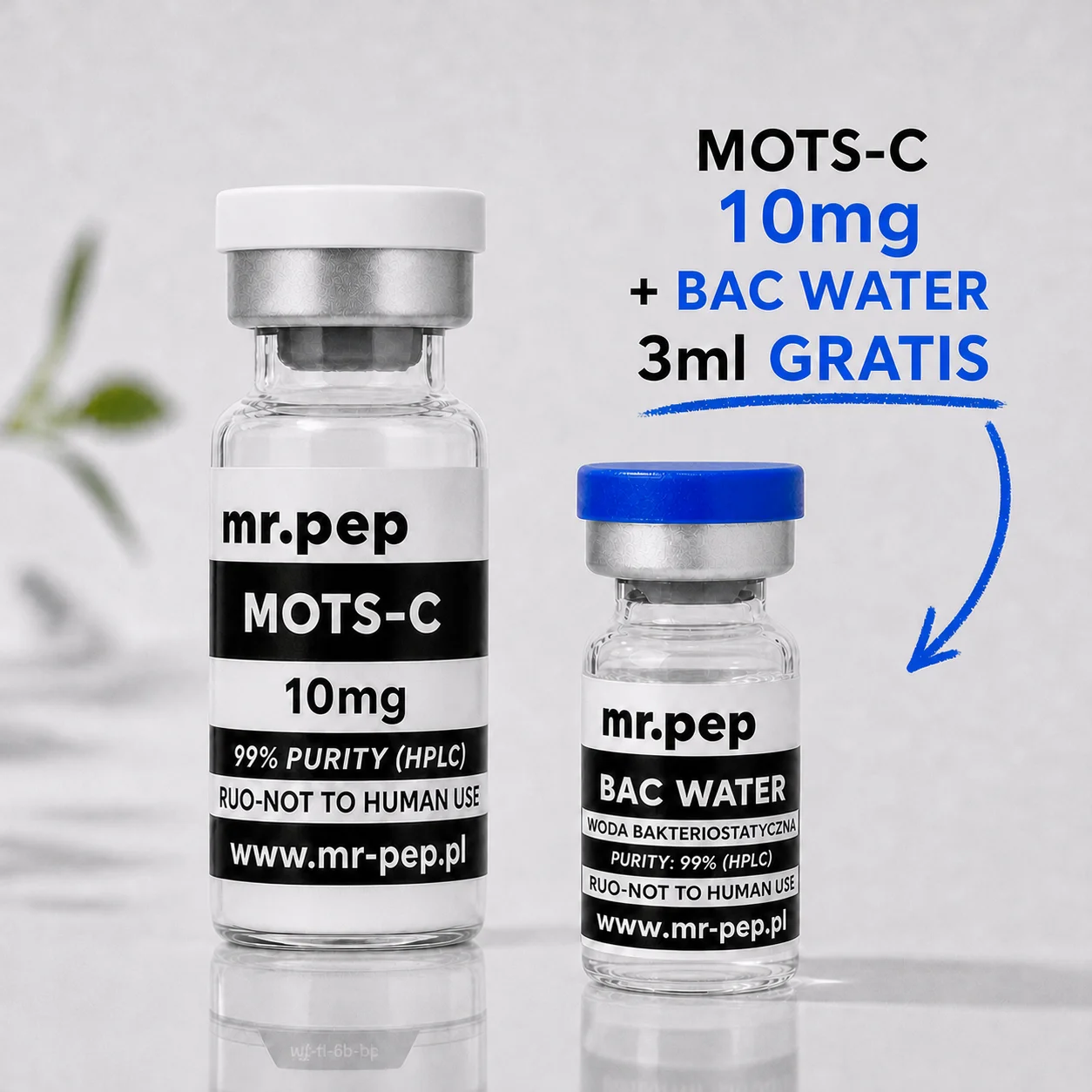 MOTS-C 10 mg - Fiolka laboratoryjna